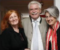 Wirtschaftsminister Martin Zeil mit Valeska und Frau Barbara